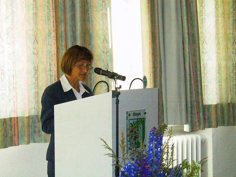 Frau Irmgard Steinberger
