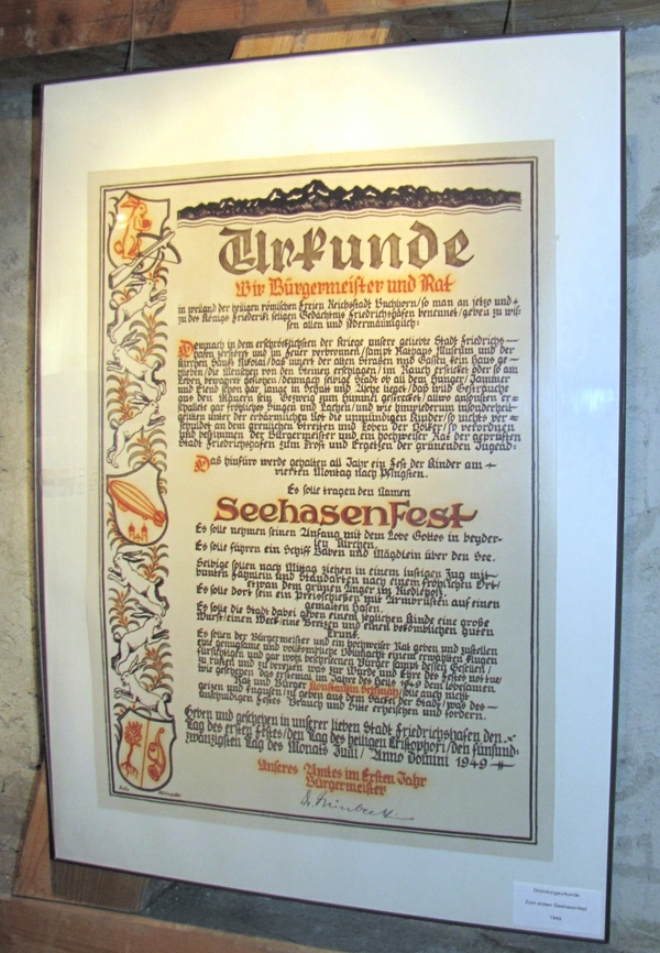 Seehasenernennungsurkunde
