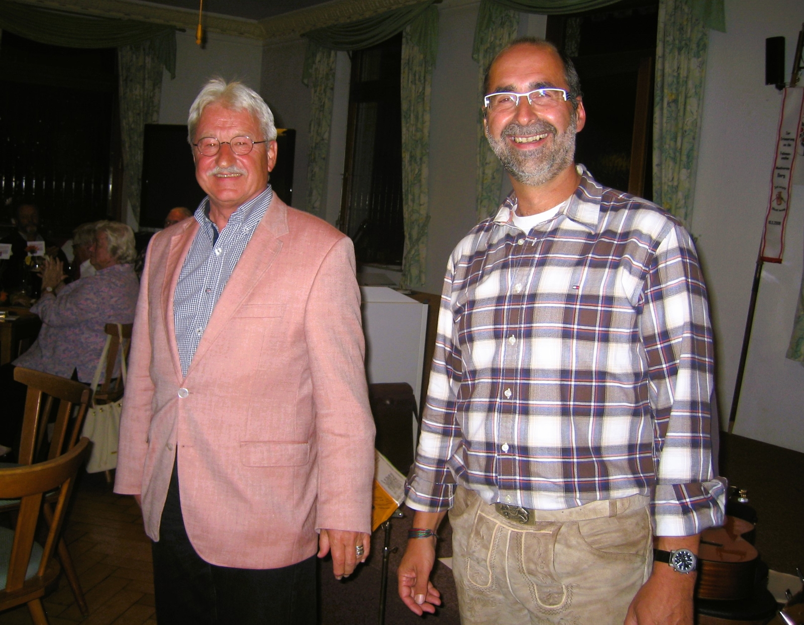 Michael Barcyk und Bernhard Bitterwolf