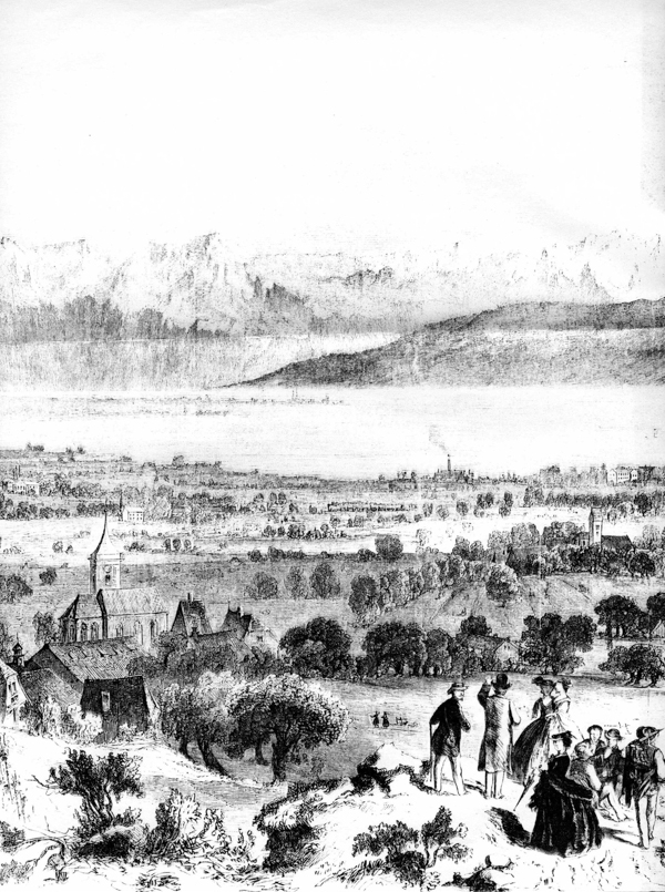 Blick-von-Berg-auf-Friedrichshafen-Lithographie-Winkler