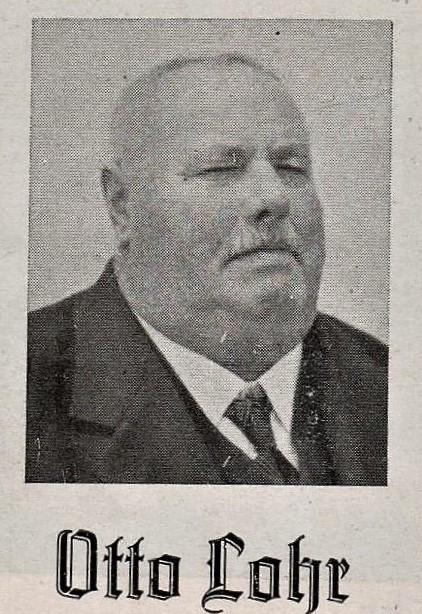 Otto Lohr (1876-1948) letzter Schultheiß von Berg 1923-1937