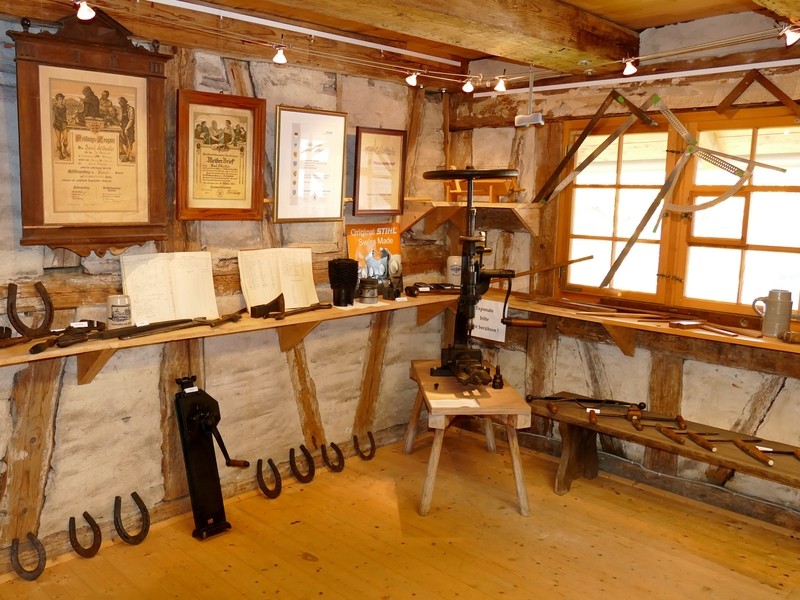 Ausstellung zum Handwerk