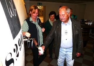 Bernd probiert