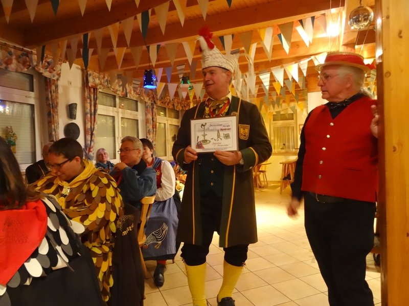 Hennenschlitter erhalten ein Bild