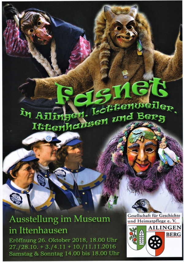 Fasnet in Ailingen Lottenweiler Ittenhausen und Berg