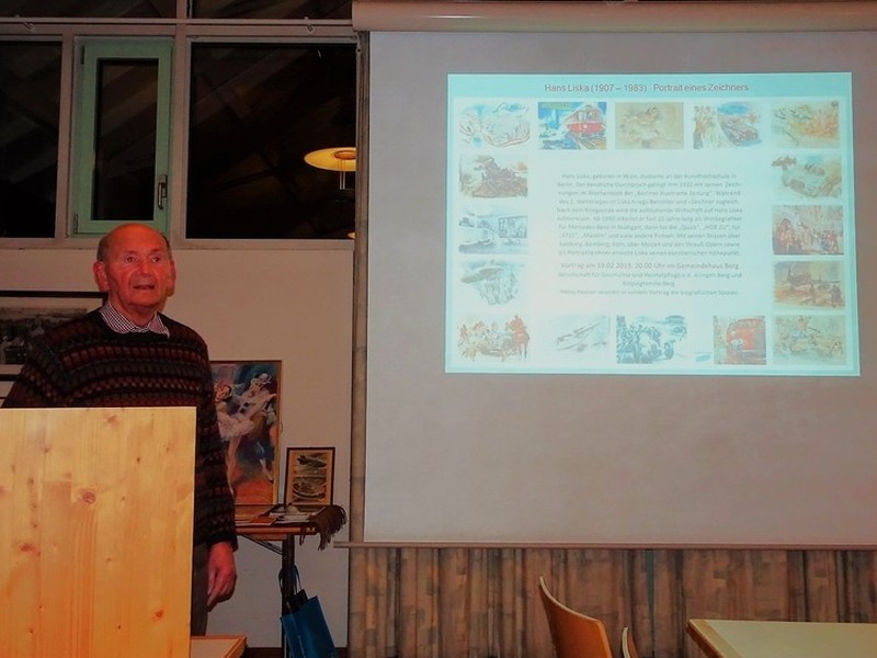 Der Zeichner Hans Liska