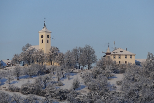 Joachim Frick - Kirche und Martinsheim in Berg